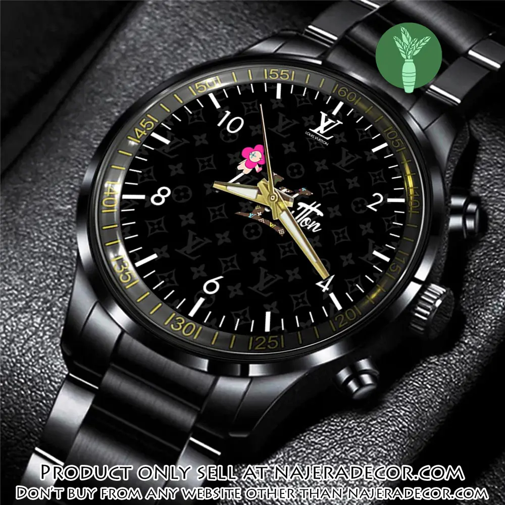 Lv luxury black fashion sport watch bwl1041 njr3824984